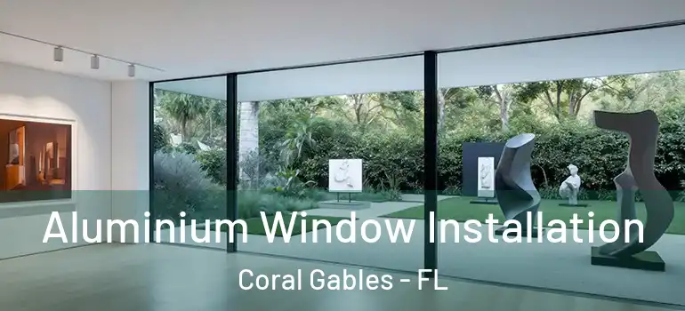  Aluminium Window Installation Coral Gables - FL