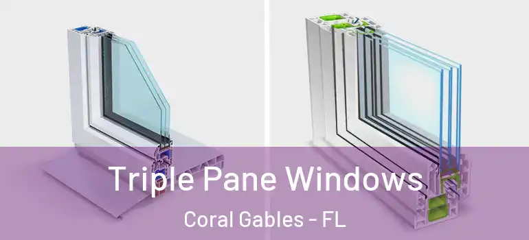  Triple Pane Windows Coral Gables - FL